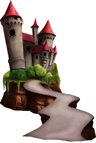 Замок без фона