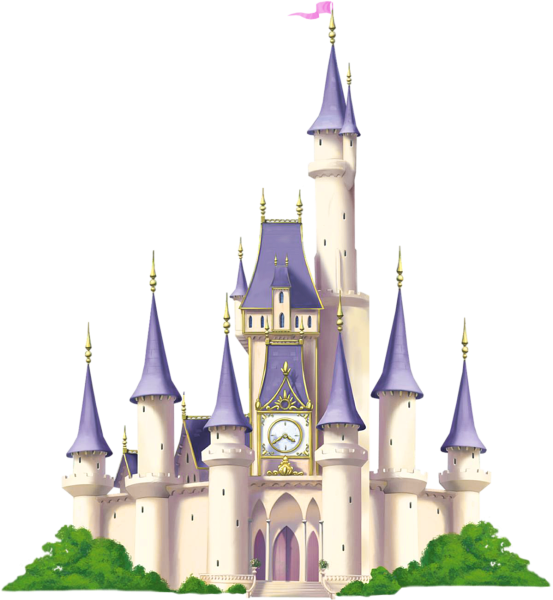 Замок Walt Disney вектор