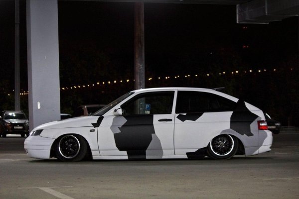 ВАЗ 2112 купе камуфляж