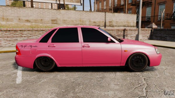 Лада Приора заниженная