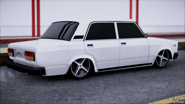 Жигули 2107 заниженная