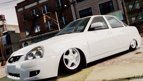 Лада Приора заниженная