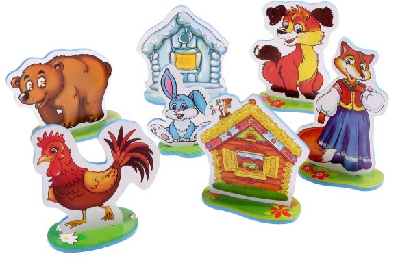 Герои сказки Заюшкина избушка