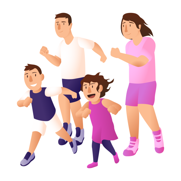 Спортивная семья