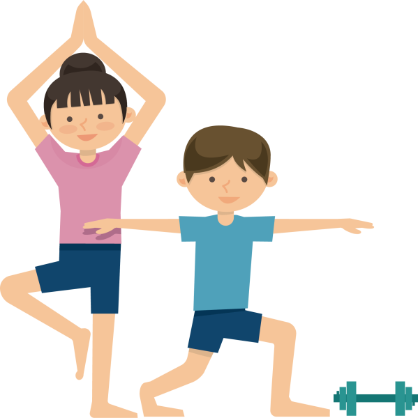 Физические упражнения мультяшные