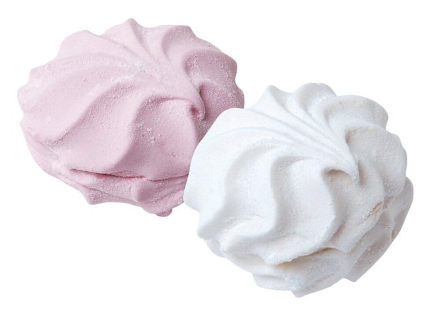 Зефир бело розовый жако