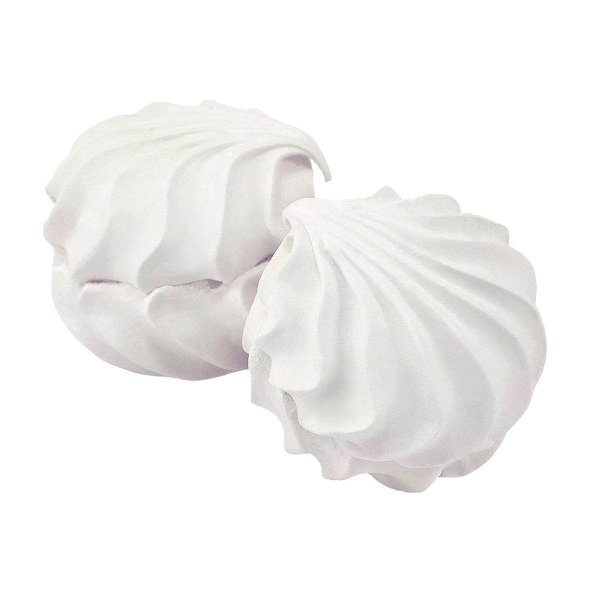 Зефирки на белом фоне