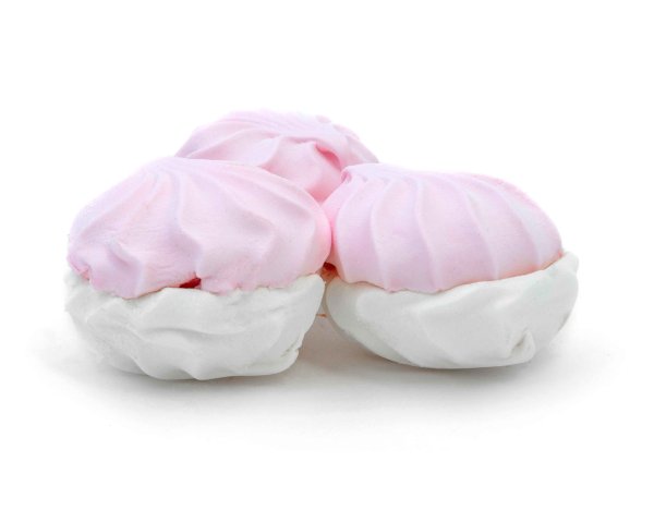 Зефир бело-розовый Нева