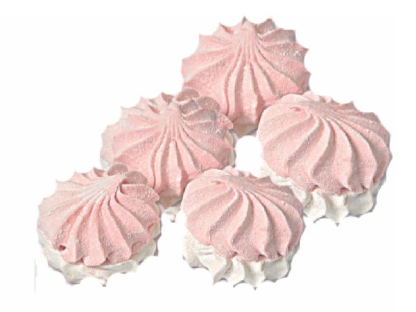 Зефир - бело-розовый