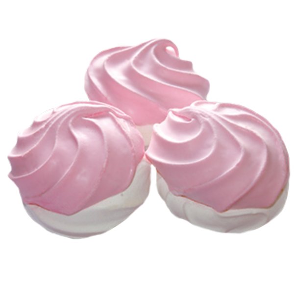 Зефир бело-розовый Рахат