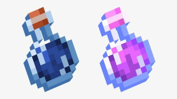 Синие зелье из МАЙНКРАФТА