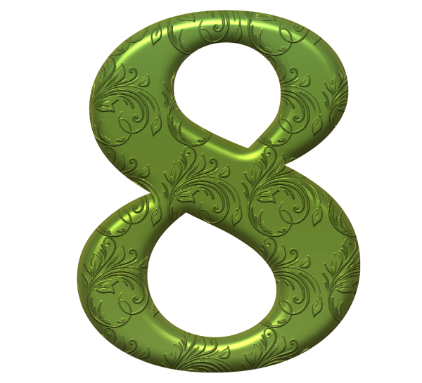 Цифра 8 картинка
