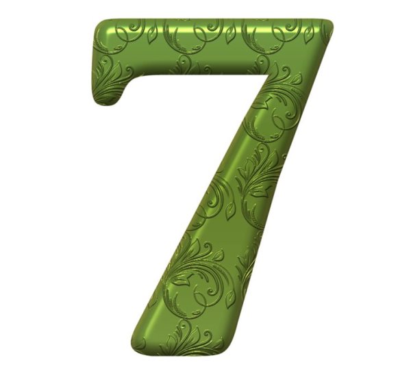 Зеленые цифры