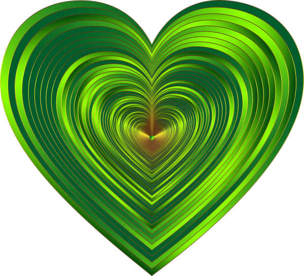 Зеленое сердце