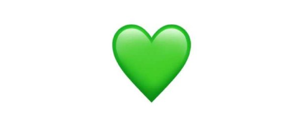 Сердечки (зеленые)