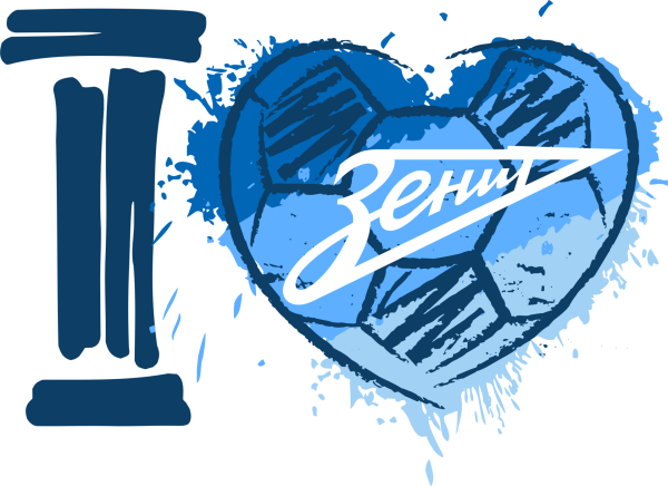 Наклейки Зенит