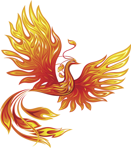 Птица Феникс для детей