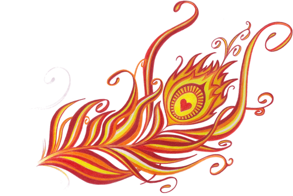 Красивое перо Жар птицы