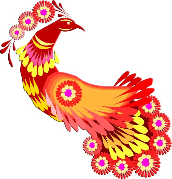 Иллюстрации сказочных птиц