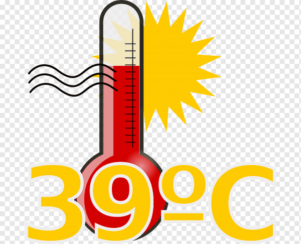 Жара на прозрачном фоне