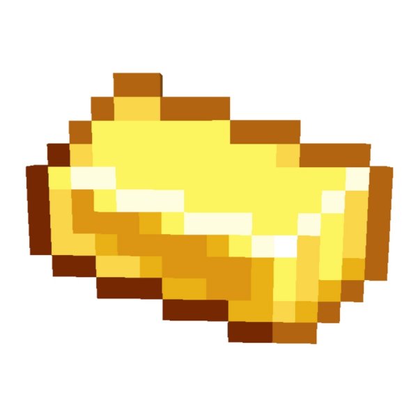Золотой самородок майнкрафт