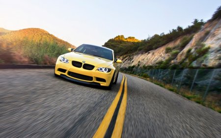 BMW m3 в горах