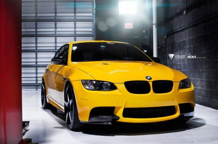 BMW m3 Yellow