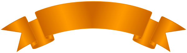 Лента для надписи оранжевая