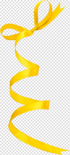 Лента желтая