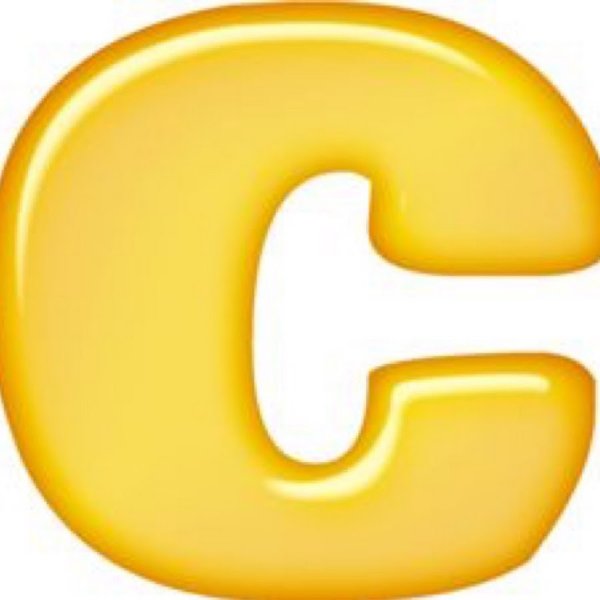 Желтые буквы алфавита