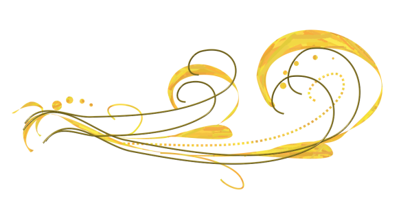 Виньетки цветные на прозрачном фоне