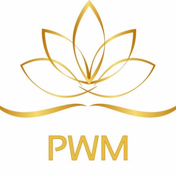 Логотип с красивым цветком