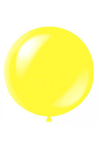 Круглый желтый шарик