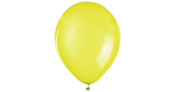 Желтый воздушный шар