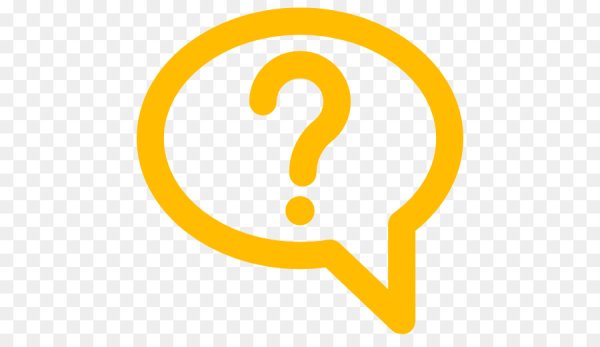 Знак вопроса в облачке