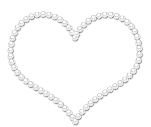 Белое сердечко