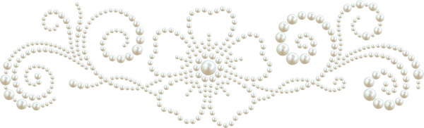 Белые узоры на прозрачном фоне