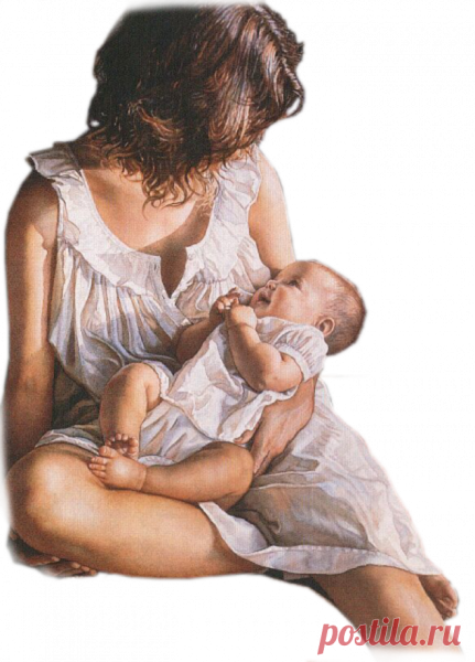 Женщина мать