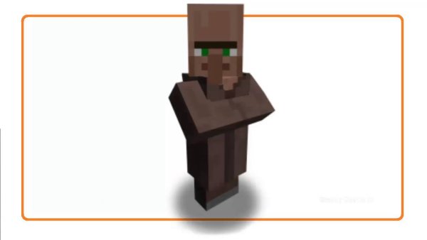 Житель из МАЙНКРАФТА