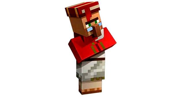 Житель библиотекарь в майнкрафт 1.14