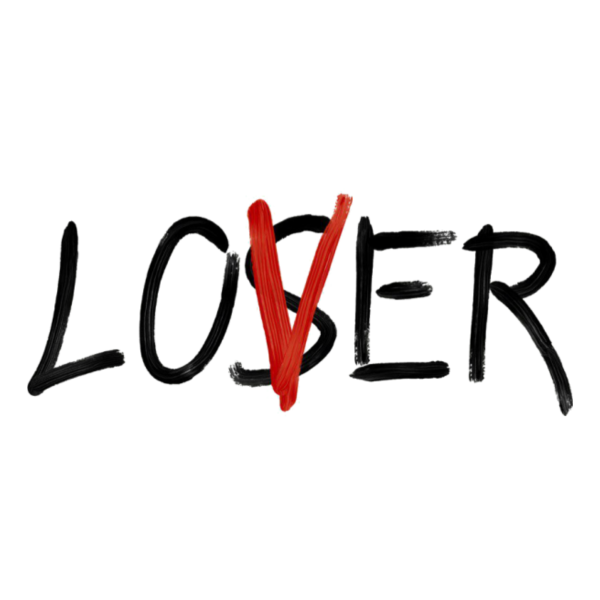 Надпись Лузер
