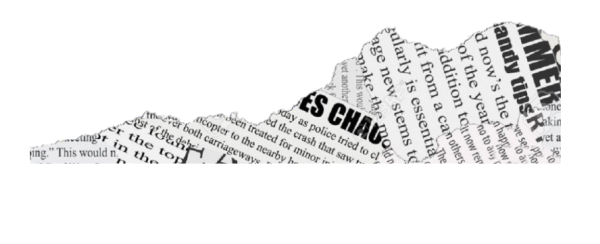 Кусочки газеты