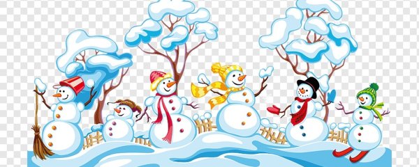 Отрисовки зима