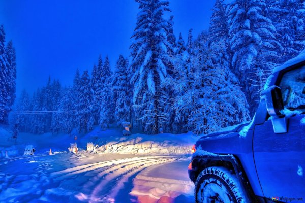 Зимняя машина