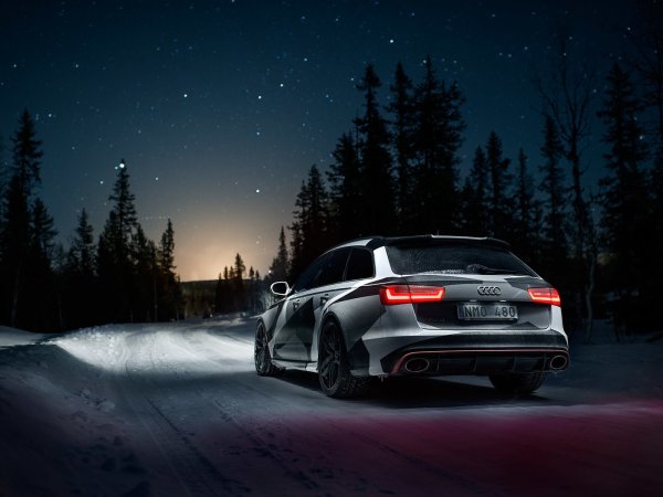 Audi rs6 Winter