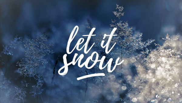 Обои на рабочий стол Let it Snow