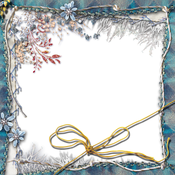 Зимняя рамочка