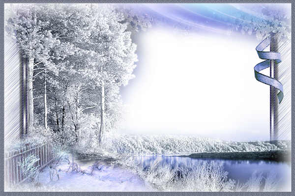 Красивые зимние рамочки