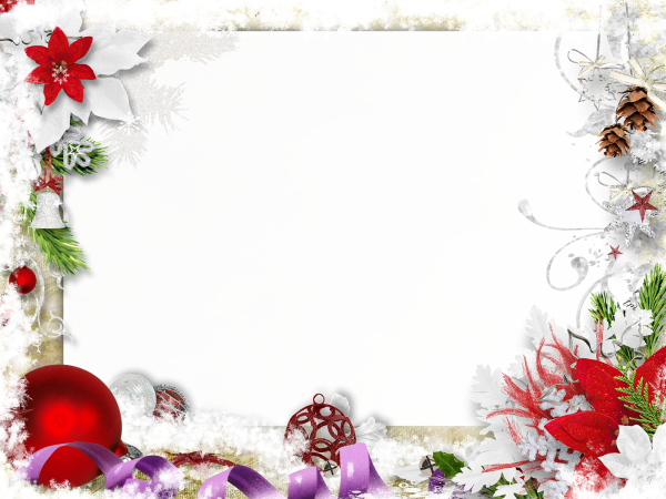 Рождественские рамки