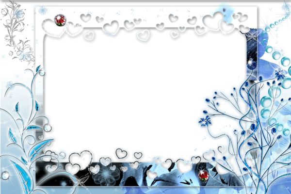 Зимняя рамка горизонтальная